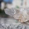 Druse of quartz crystals